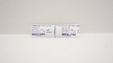 BD 305559 10ml Safety-Lok Latex Free Syringe